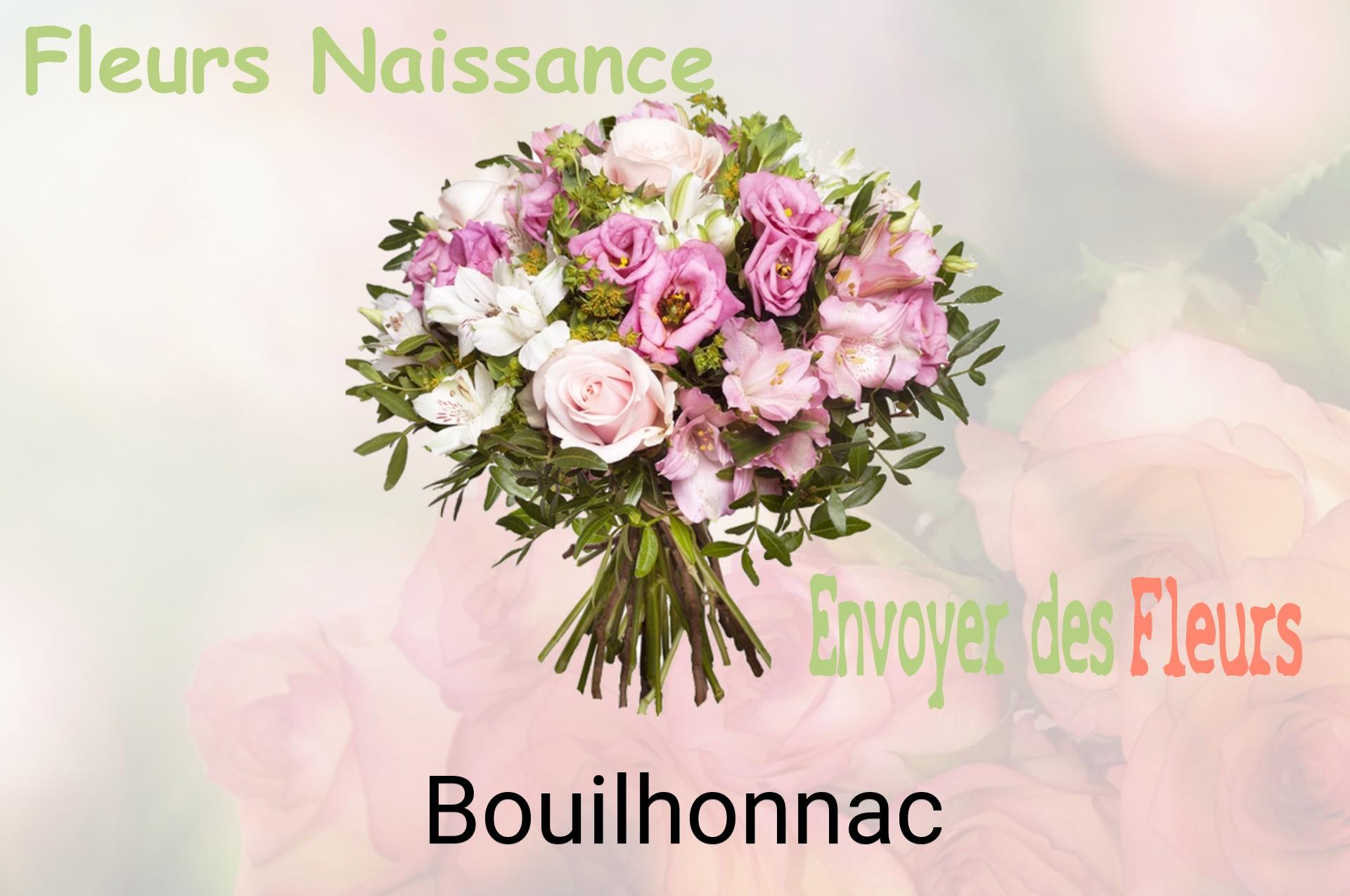 Bouquet de fleurs de naissance livré à Bouilhonnac